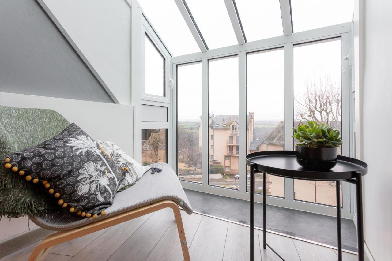 Appartement - L'Observatoire - Vue - Centre- Atypique à Rodez Extérieur photo